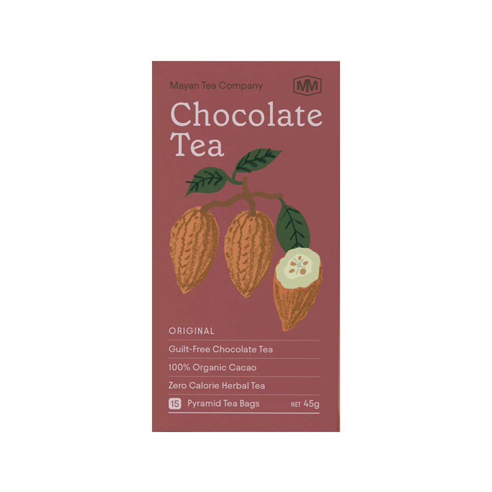 Mayan Man Cacao Husk Tea Original Pack of 15 Tea Bags