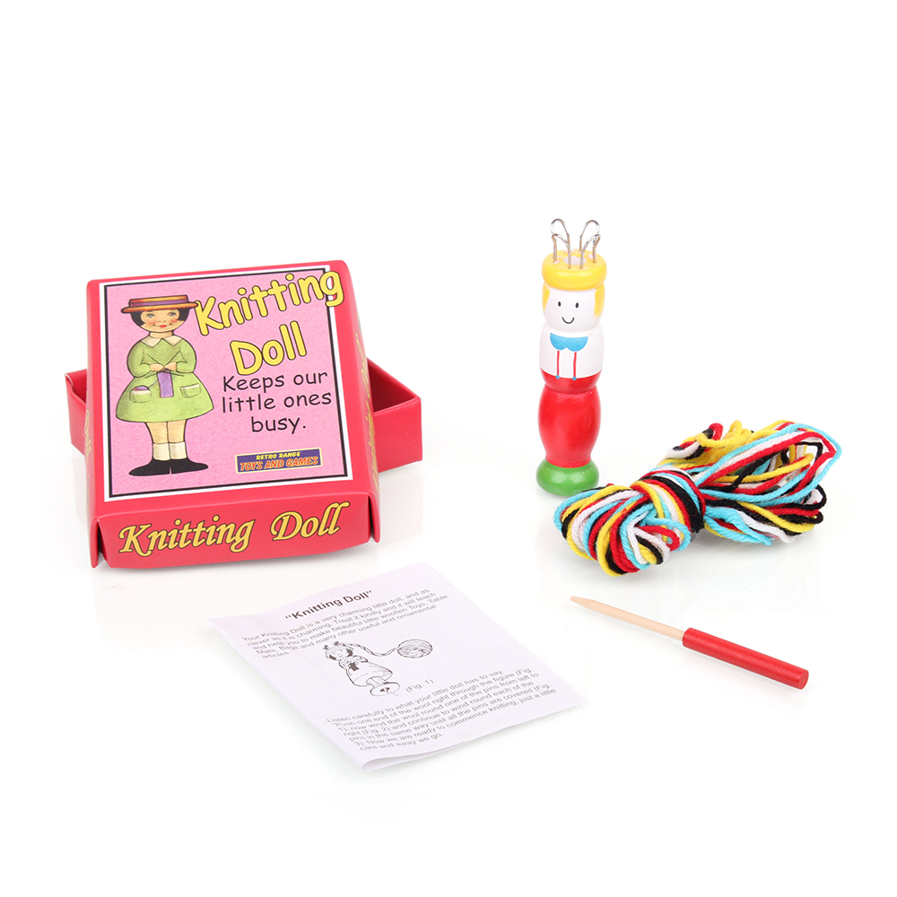 Retro Knitting Doll Assorted