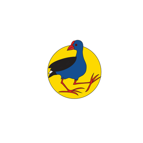 Moana Road Enamel Pin Pūkeko