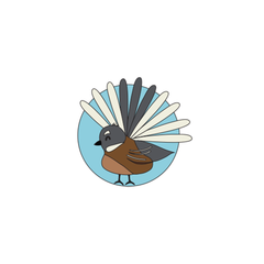 Moana Road Enamel Pin Pīwakawaka