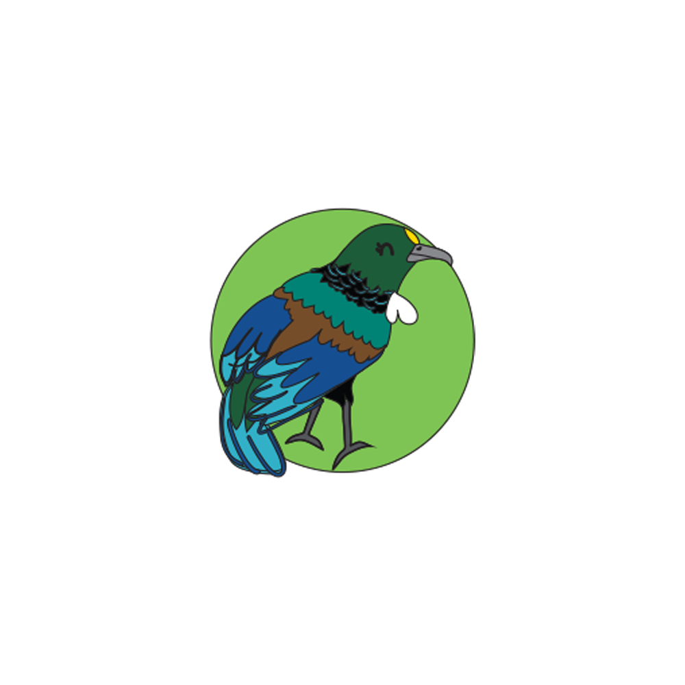 Moana Road Enamel Pin Tūī