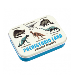 Rex Plasters in Tin Prehistoric Land Dinosaurs