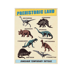 Rex London Temporary Tattoos Prehistoric Land