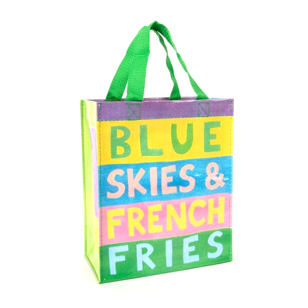 Blue Q Handy Tote Blue Skies French Fries