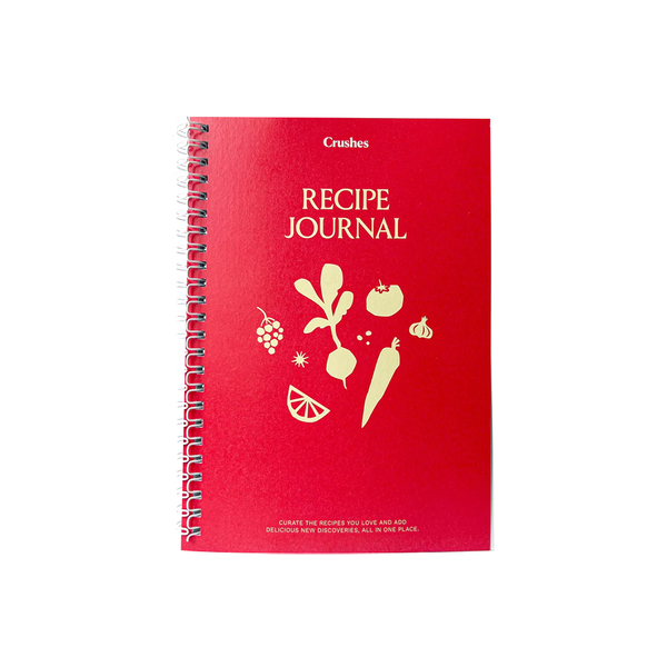 Crushes Recipe Journal