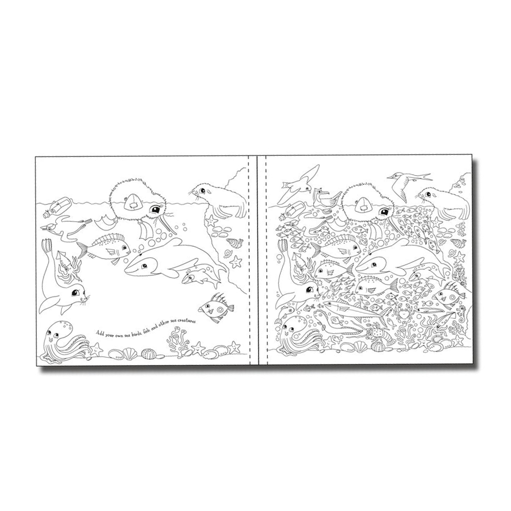 Kuwi's Creative Colouring Book