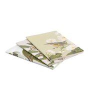 100% NZ Notebooks Set of 3 Birds and Botanical
