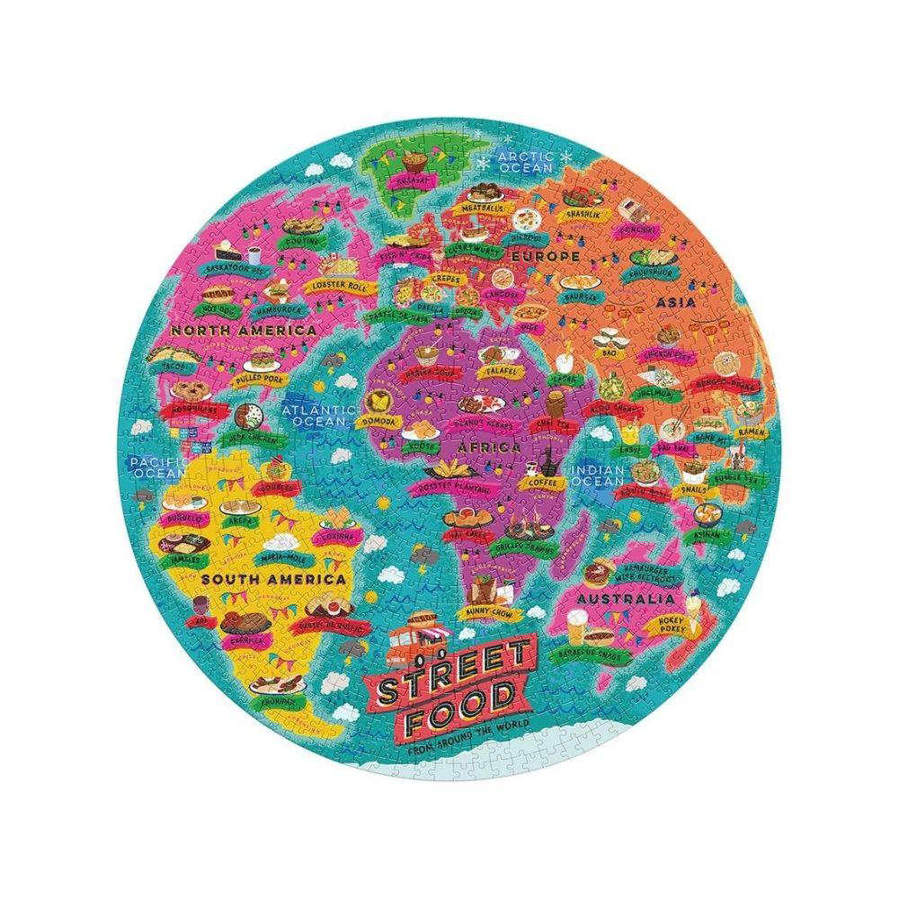 Ridley's Street Food World Jigsaw Puzzle 1000 Piece