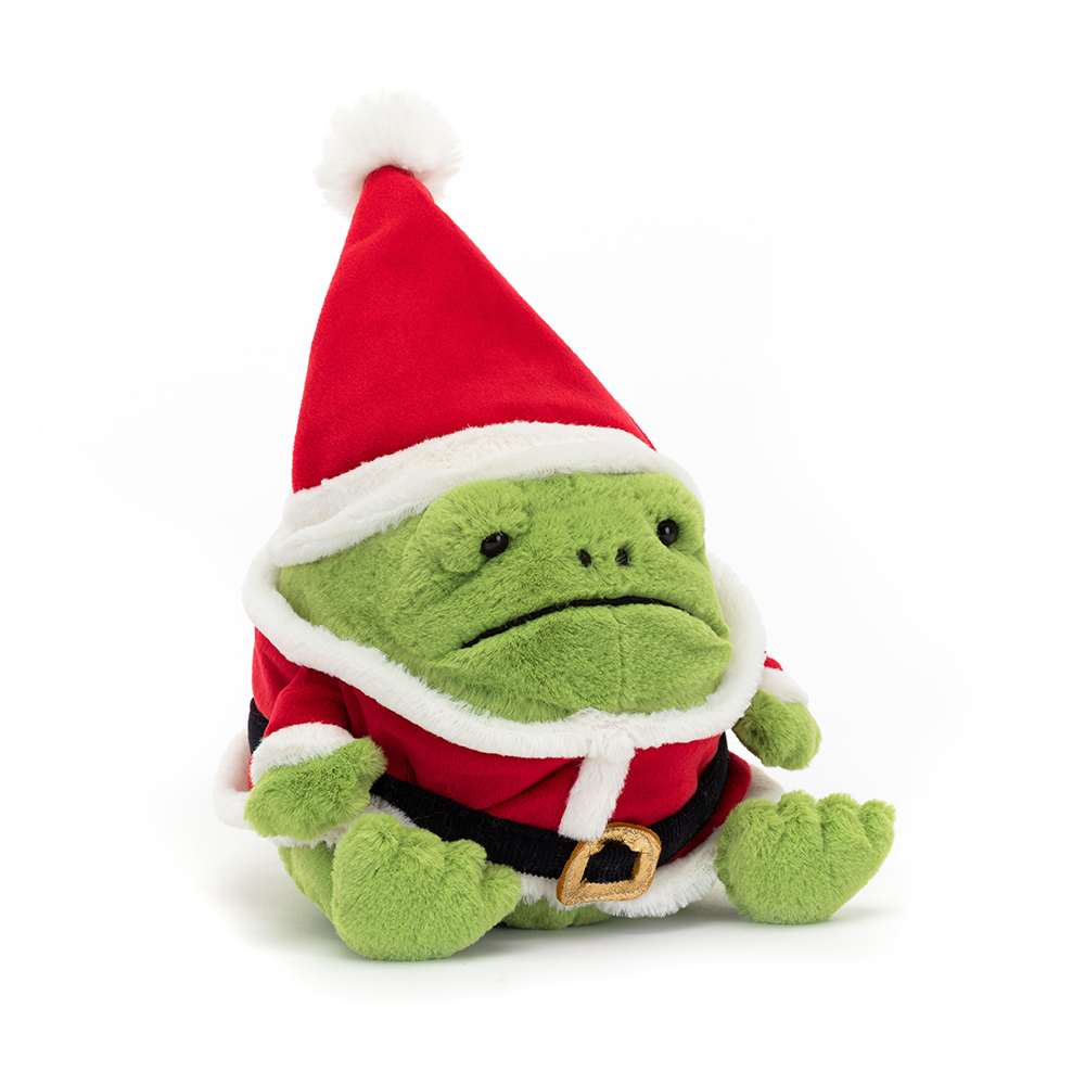 Jellycat Santa Ricky Rain Frog