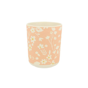 Meri Meri Bamboo Floral Cup Coral Pink