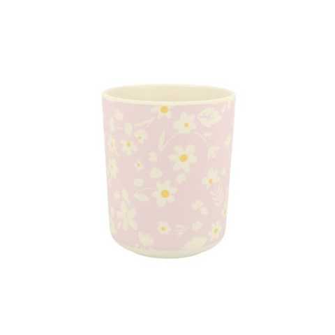Meri Meri Bamboo Floral Cup Light Pink