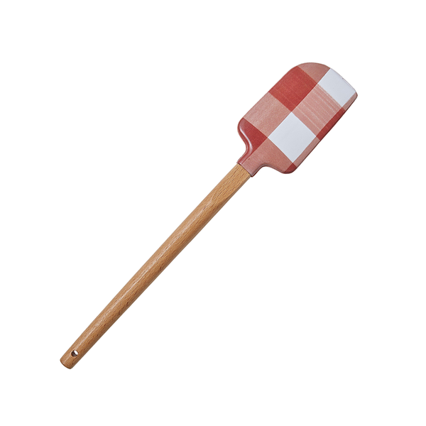 Gingham Spatula Red