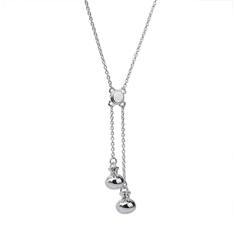 Little Taonga Necklace Poi Poi Silver