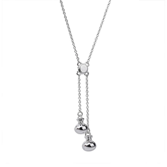 Little Taonga Necklace Poi Poi Silver