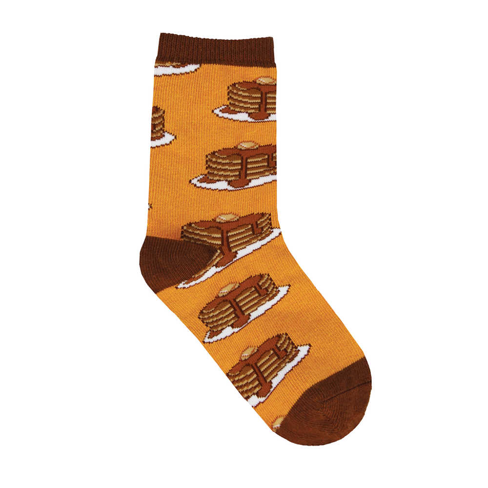 Socksmith Socks Kid's Lil Eric's Breakfast Gold 7-10 Years