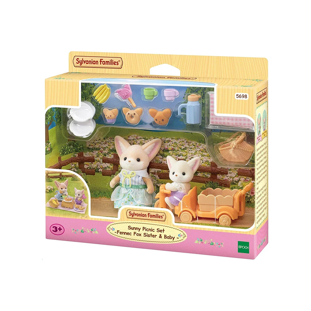 Sylvanian Families Sunny Picnic Set Fennec Fox