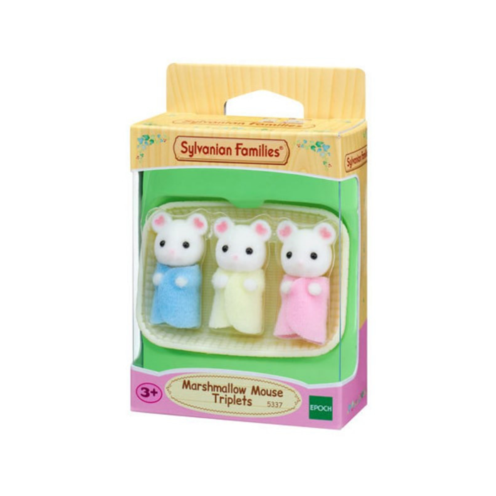 Sylvanian Families Marshmallow Mouse Triplets