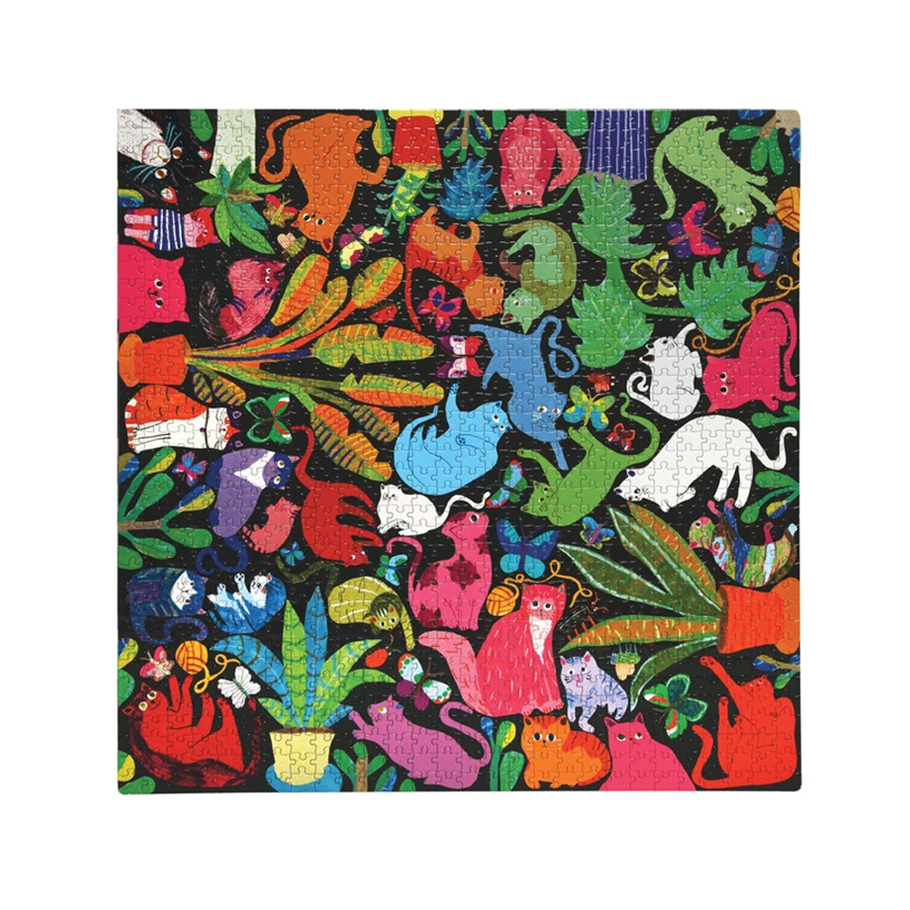 eeBoo 1008 Piece Puzzle Cats at Work