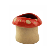 Red Mushroom Planter Small