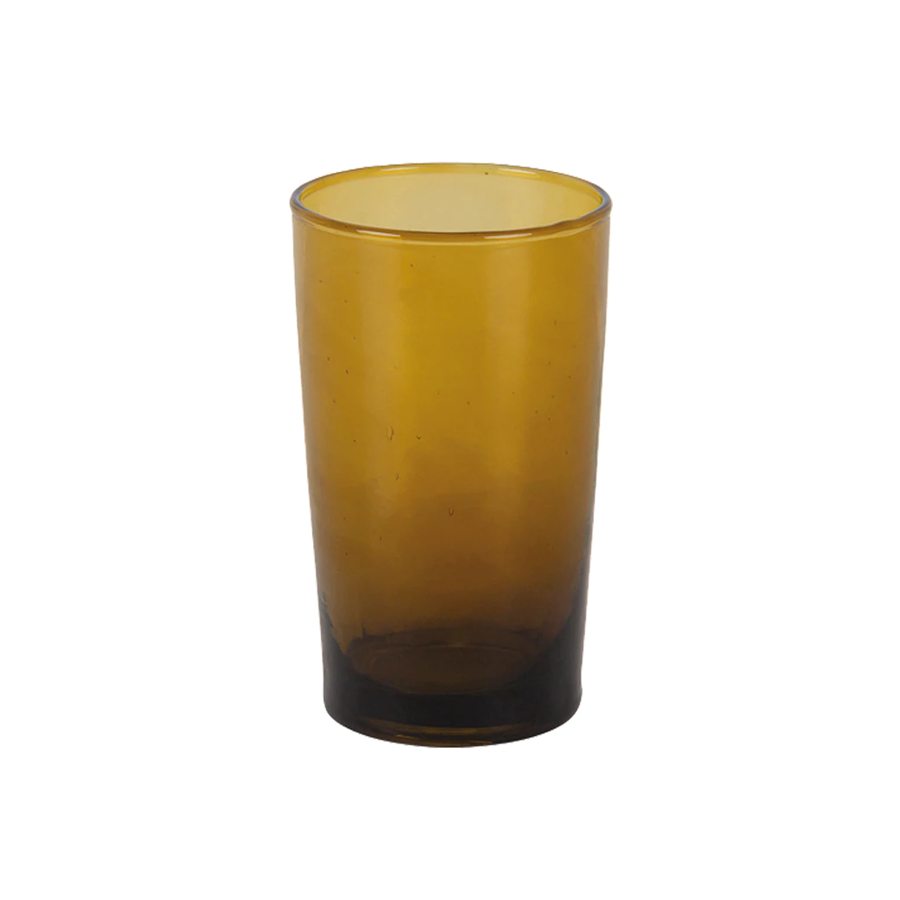 Moroccan Straight Glass Extra Large Mustard